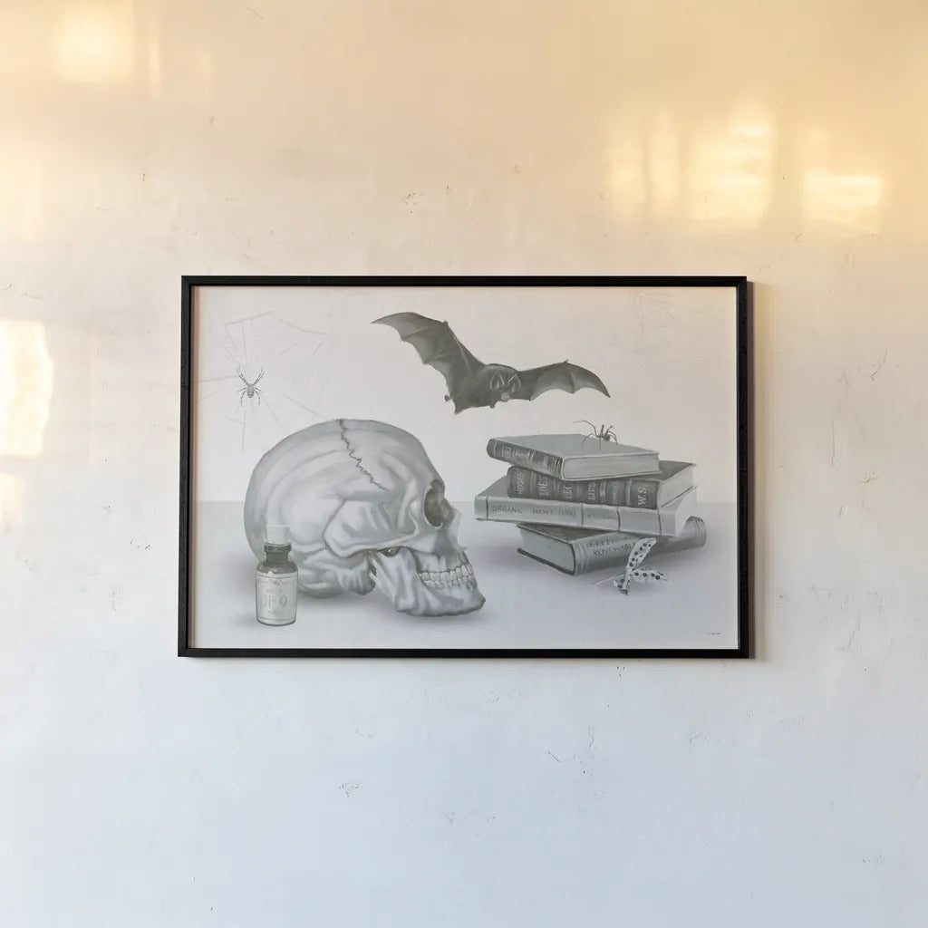 Halloween Treats II by James Wiens. shown as a paper print in a black flame. Available as a archival giclee rolled canvas, fine art paper, or poster print. SKU 78885i.