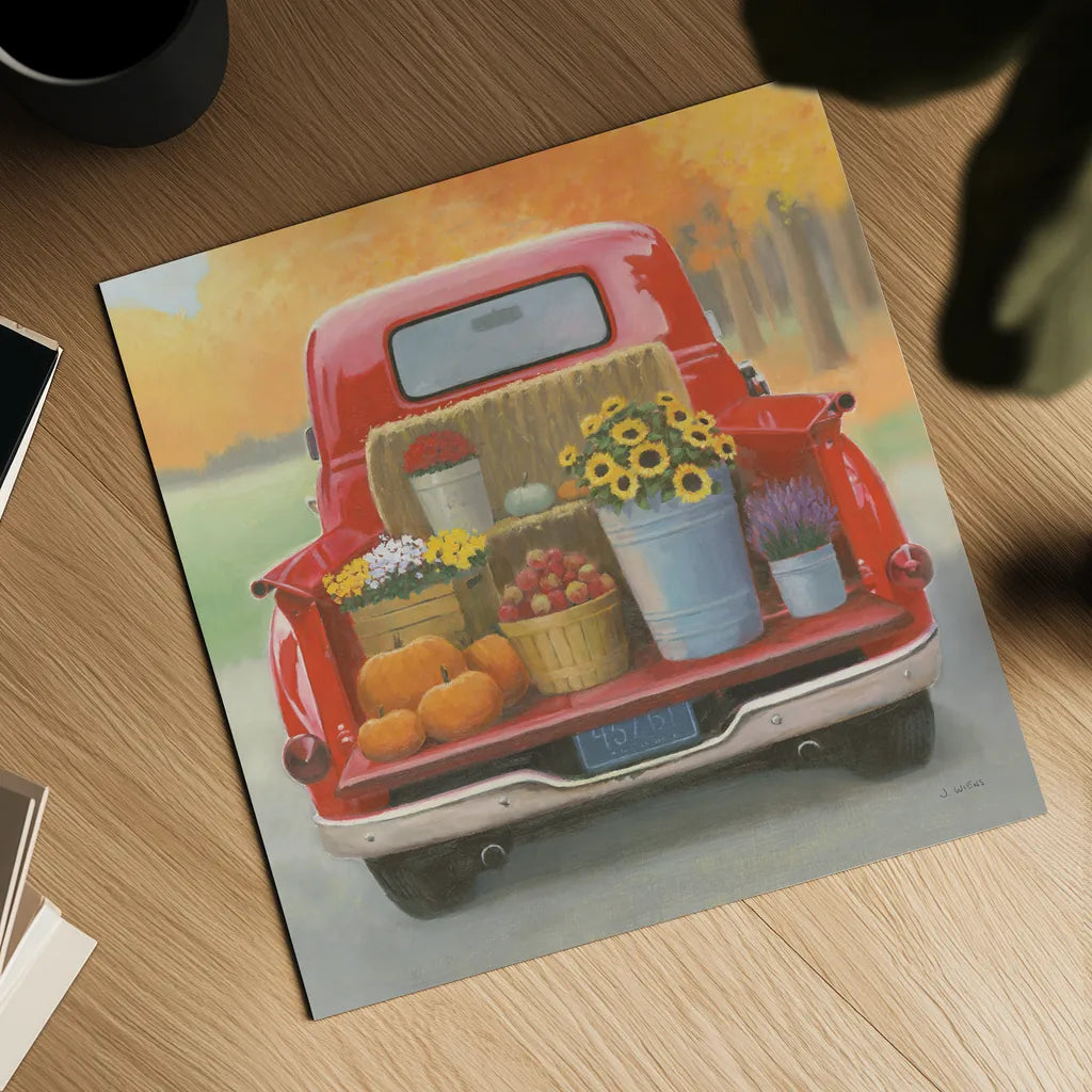 Heartland Harvest Moments I by James Wiens. Shown as a detailed flat fine art print, highlighting archival giclee quality. Available as an archival giclee rolled canvas, fine art paper, or poster print. SKU 41537a.