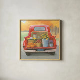 Heartland Harvest Moments I by James Wiens. Shown in a natural wood glass frame for a timeless modern aesthetic. Available as an archival giclee rolled canvas, fine art paper, or poster print. SKU 41537a.