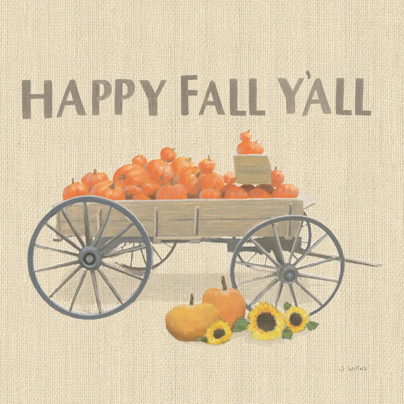 Heartland Harvest Moments IV Happy Fall by James Wiens. SKU 44932a. Archival Giclee Fine art print for wall decor.