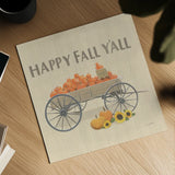 Heartland Harvest Moments IV Happy Fall by James Wiens. Shown as a detailed flat fine art print, highlighting archival giclee quality. Available as an archival giclee rolled canvas, fine art paper, or poster print. SKU 44932a.