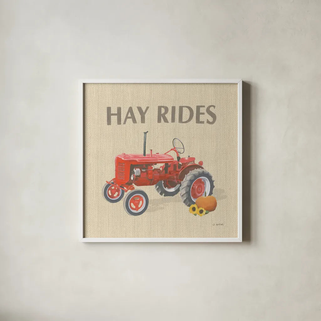 Heartland Harvest Moments V by James Wiens. Shown in a crisp white glass frame for a clean and minimalist style. Available as an archival giclee rolled canvas, fine art paper, or poster print. SKU 41541a.