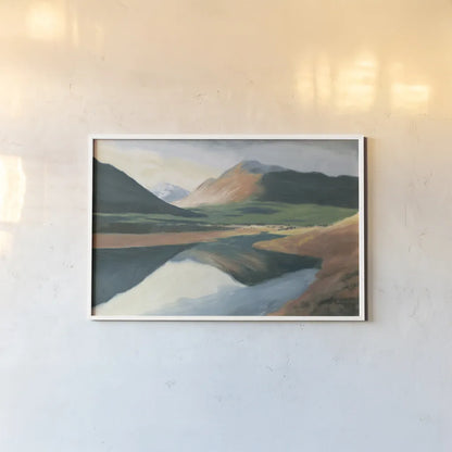 High North Crop by James Wiens. shown as a paper print in a white frame. Available as a archival giclee rolled canvas, fine art paper, or poster print. SKU 78279i.