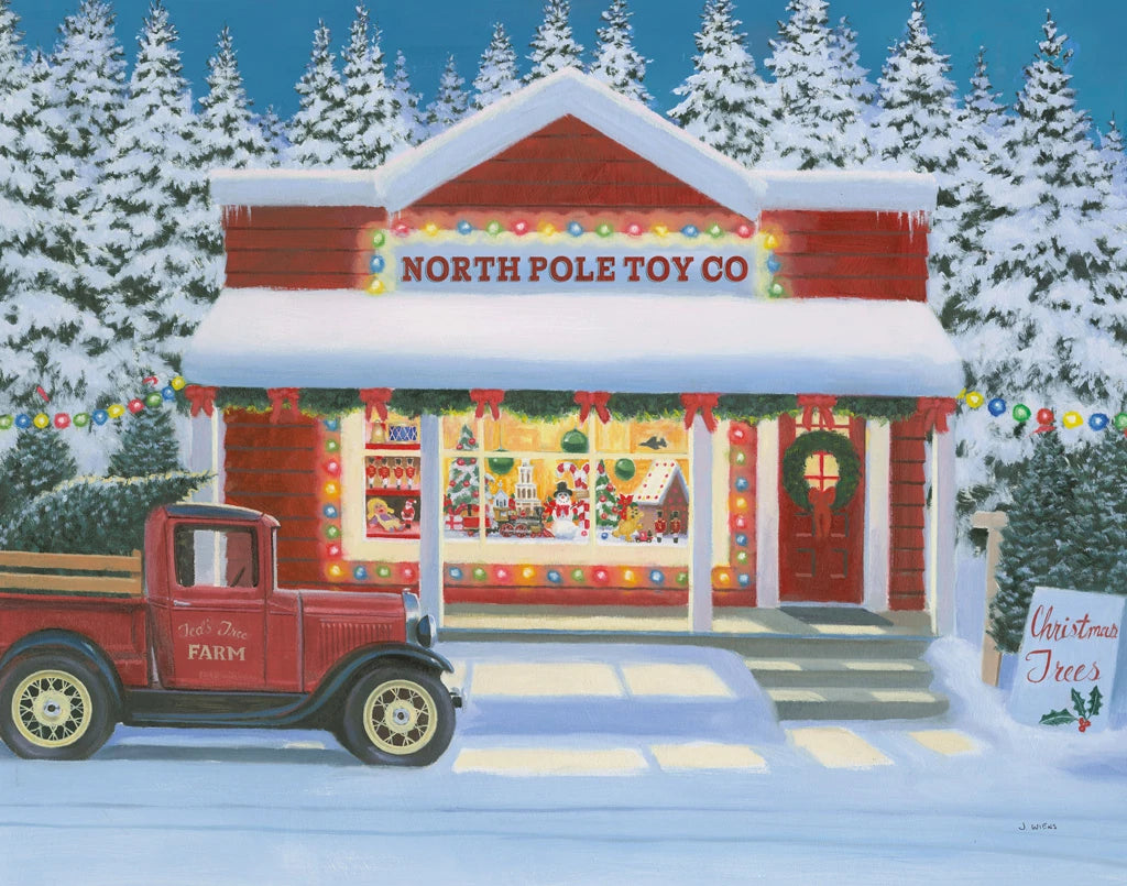 Holiday Moments II North Pole by James Wiens