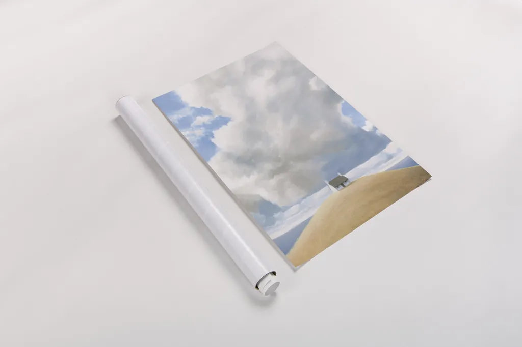 House on the Hill by James Wiens. shown as a rolled paper print. Available as archival giclee rolled canvas, fine art paper, or poster print. SKU 72484h.