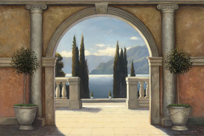 Italian Balcony by James Wiens. SKU 10407i. Archival Giclee Fine art print for wall decor.