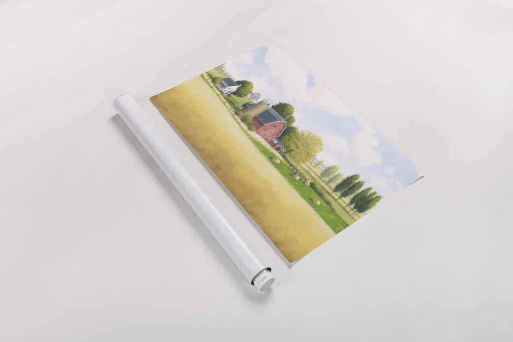 Land of the Brave by James Wiens. shown as a rolled paper print. Available as archival giclee rolled canvas, fine art paper, or poster print. SKU 32588i.