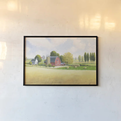 Land of the Brave by James Wiens. shown as a paper print in a black flame. Available as a archival giclee rolled canvas, fine art paper, or poster print. SKU 32588i.