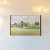 Land of the Brave by James Wiens. shown as a paper print in a white frame. Available as a archival giclee rolled canvas, fine art paper, or poster print. SKU 32588i.