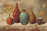 Leaves and Vessels by James Wiens. SKU 10554i. Archival Giclee Fine art print for wall decor.