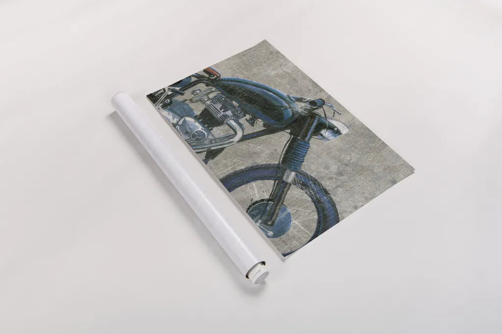 Lets Roll I Grunge Crop by James Wiens. shown as a rolled paper print. Available as archival giclee rolled canvas, fine art paper, or poster print. SKU 54952i.