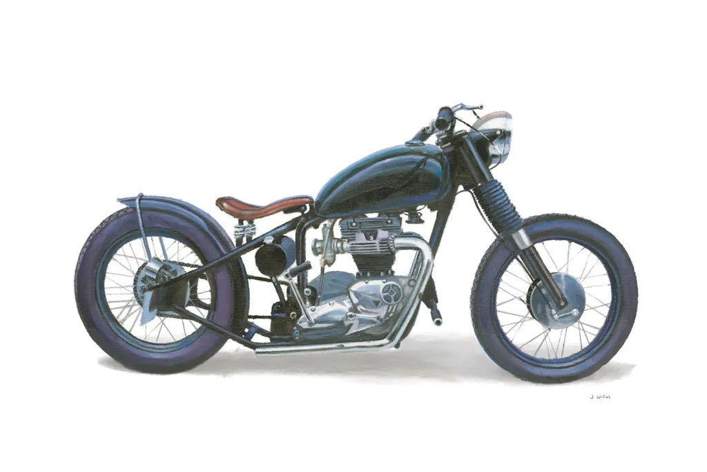 Lets Roll I White by James Wiens. SKU 53217i. Archival Giclee Fine art print for wall decor.