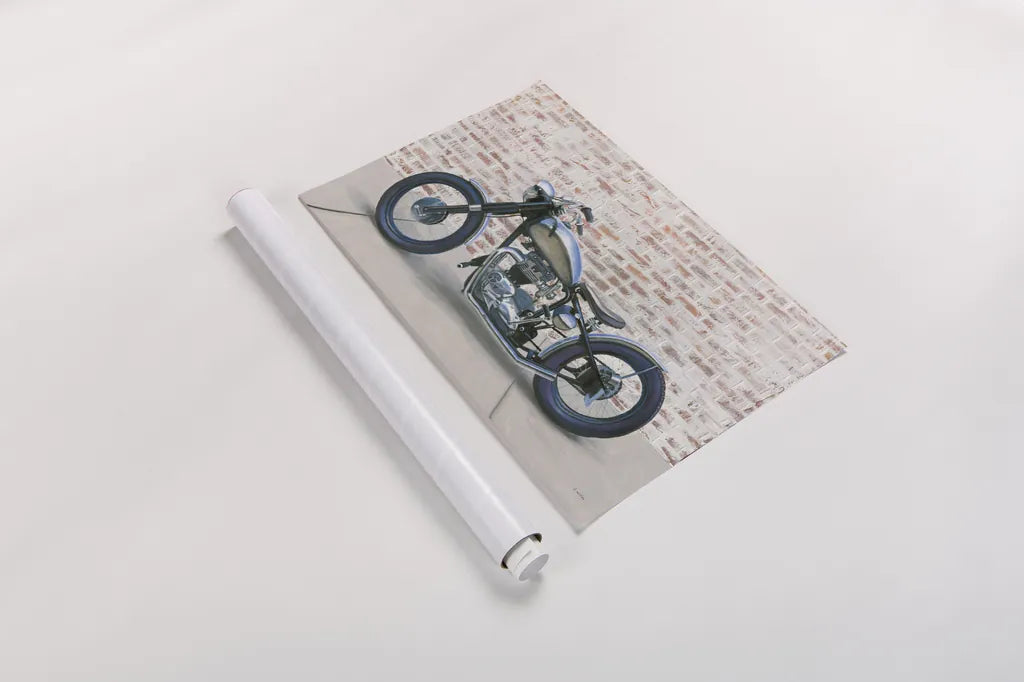 Lets Roll II by James Wiens. shown as a rolled paper print. Available as archival giclee rolled canvas, fine art paper, or poster print. SKU 53212i.