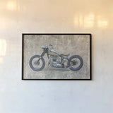 Lets Roll II Gray by James Wiens. shown as a paper print in a black flame. Available as a archival giclee rolled canvas, fine art paper, or poster print. SKU 53384i.