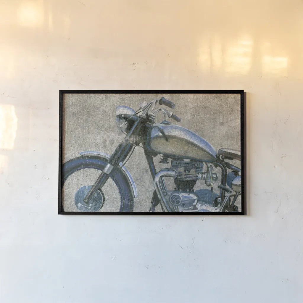 Lets Roll II Grunge Crop by James Wiens. shown as a paper print in a black flame. Available as a archival giclee rolled canvas, fine art paper, or poster print. SKU 54953i.