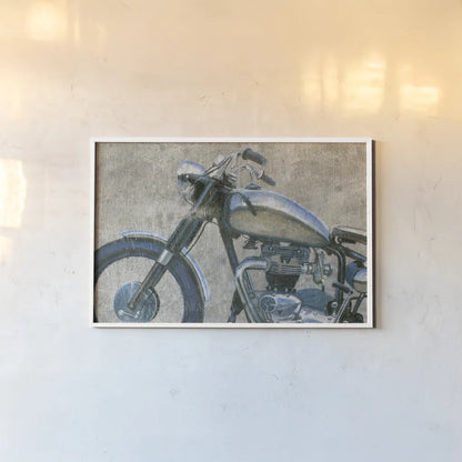 Lets Roll II Grunge Crop by James Wiens. shown as a paper print in a white frame. Available as a archival giclee rolled canvas, fine art paper, or poster print. SKU 54953i.