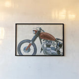 Lets Roll III Grunge Crop by James Wiens. shown as a paper print in a black flame. Available as a archival giclee rolled canvas, fine art paper, or poster print. SKU 63526i.