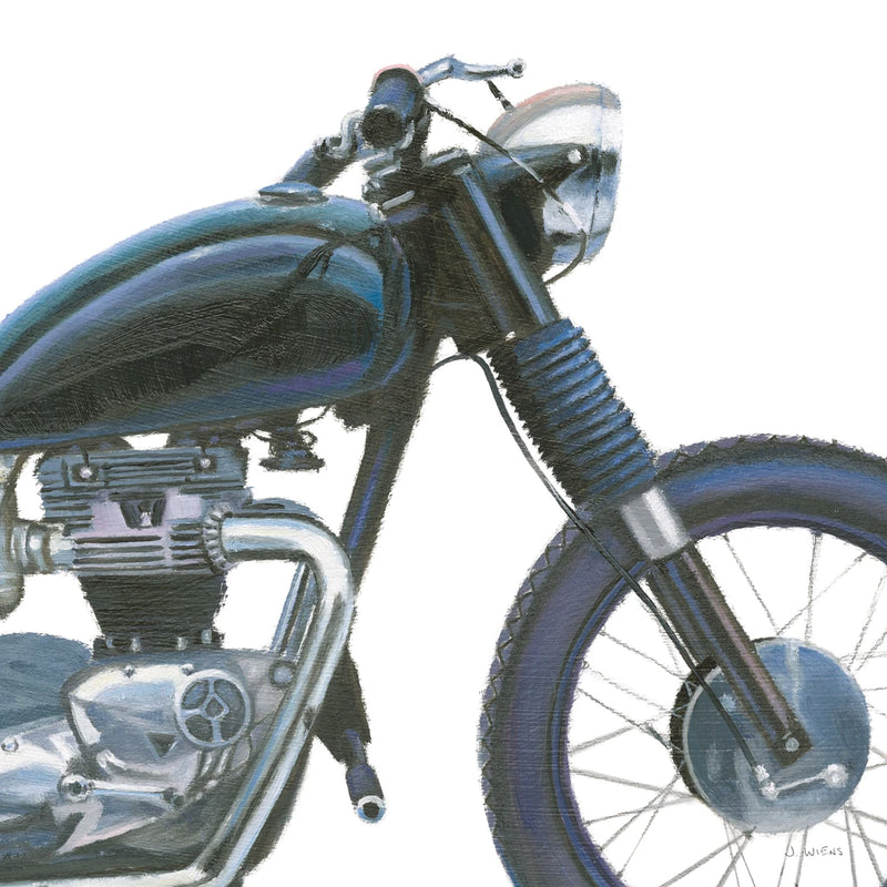 Lets Roll White Crop I by James Wiens