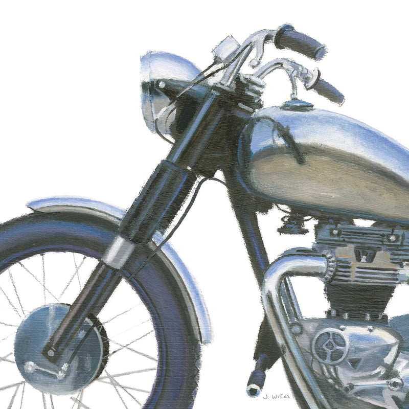 Lets Roll White Crop II by James Wiens