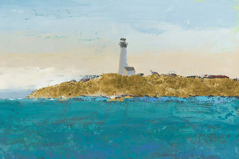 Lighthouse Seascape I v2 Crop by James Wiens. SKU 23371i. Archival Giclee Fine art print for wall decor.