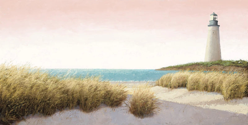 Lighthouse by the Sea Blush by James Wiens