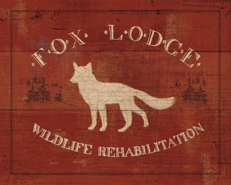 Lodge Signs X by James Wiens