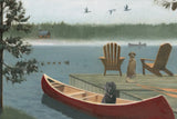 Lodge Trail No Wood by James Wiens. SKU 89454i. Archival Giclee Fine art print for wall decor.
