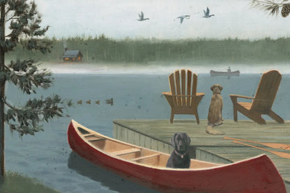 Lodge Trail No Wood by James Wiens. SKU 89454i. Archival Giclee Fine art print for wall decor.