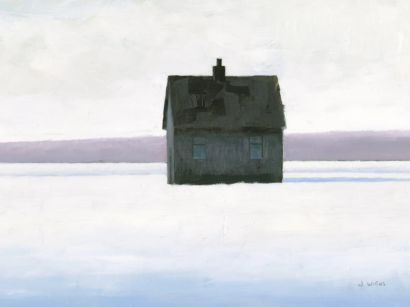 Lonely Winter Landscape II by James Wiens