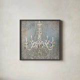 Luxurious Lights II by James Wiens. Shown in a sleek black glass frame for a contemporary gallery look. Available as an archival giclee rolled canvas, fine art paper, or poster print. SKU 17002a.