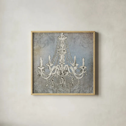 Luxurious Lights II by James Wiens. Shown in a natural wood glass frame for a timeless modern aesthetic. Available as an archival giclee rolled canvas, fine art paper, or poster print. SKU 17002a.