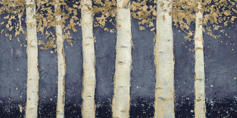 Magnificent Birch Grove Indigo Crop by James Wiens