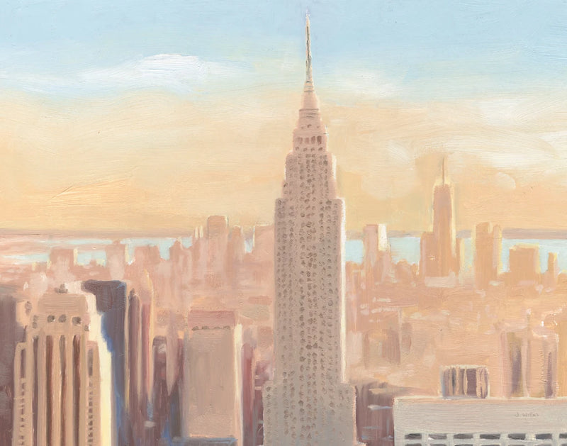 Manhattan Dawn Crop by James Wiens