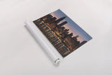 Manhattan Reflection by James Wiens. shown as a rolled paper print. Available as archival giclee rolled canvas, fine art paper, or poster print. SKU 13551i.