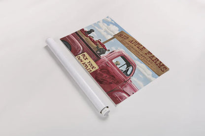 Market Season Crop by James Wiens. shown as a rolled paper print. Available as archival giclee rolled canvas, fine art paper, or poster print. SKU 18531i.