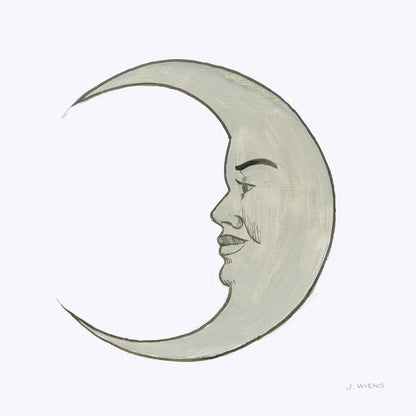Moon by James Wiens. SKU 76375a. Archival Giclee Fine art print for wall decor.