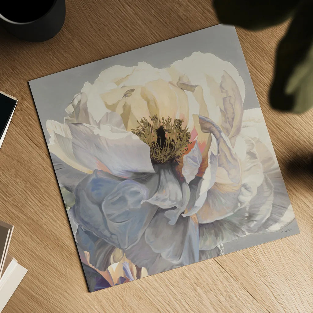 Morning Glow I Neutral by James Wiens. Shown as a detailed flat fine art print, highlighting archival giclee quality. Available as an archival giclee rolled canvas, fine art paper, or poster print. SKU 63220a.