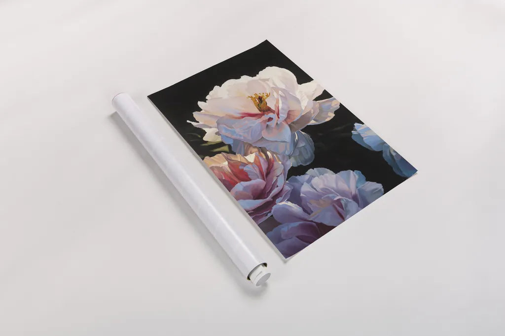 Morning Glow II by James Wiens. shown as a rolled paper print. Available as archival giclee rolled canvas, fine art paper, or poster print. SKU 13526h.