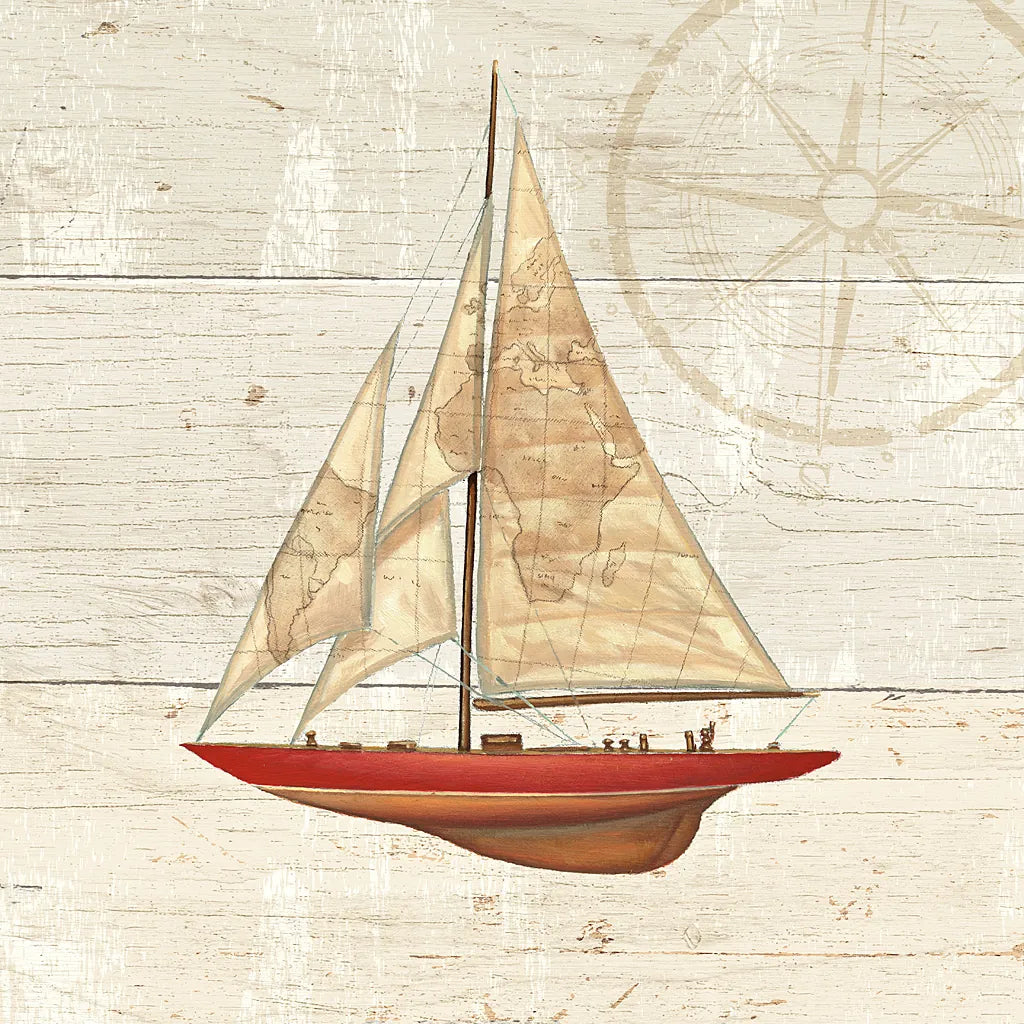 Nautique II by James Wiens. SKU 21077a. Archival Giclee Fine art print for wall decor.