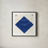 Nautique XIII by James Wiens. Shown in a sleek black glass frame for a contemporary gallery look. Available as an archival giclee rolled canvas, fine art paper, or poster print. SKU 51733a.