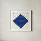 Nautique XIII by James Wiens. Shown in a crisp white glass frame for a clean and minimalist style. Available as an archival giclee rolled canvas, fine art paper, or poster print. SKU 51733a.