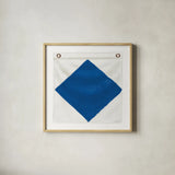 Nautique XIII Pastel by James Wiens. Shown in a natural wood glass frame for a timeless modern aesthetic. Available as an archival giclee rolled canvas, fine art paper, or poster print. SKU 87938a.