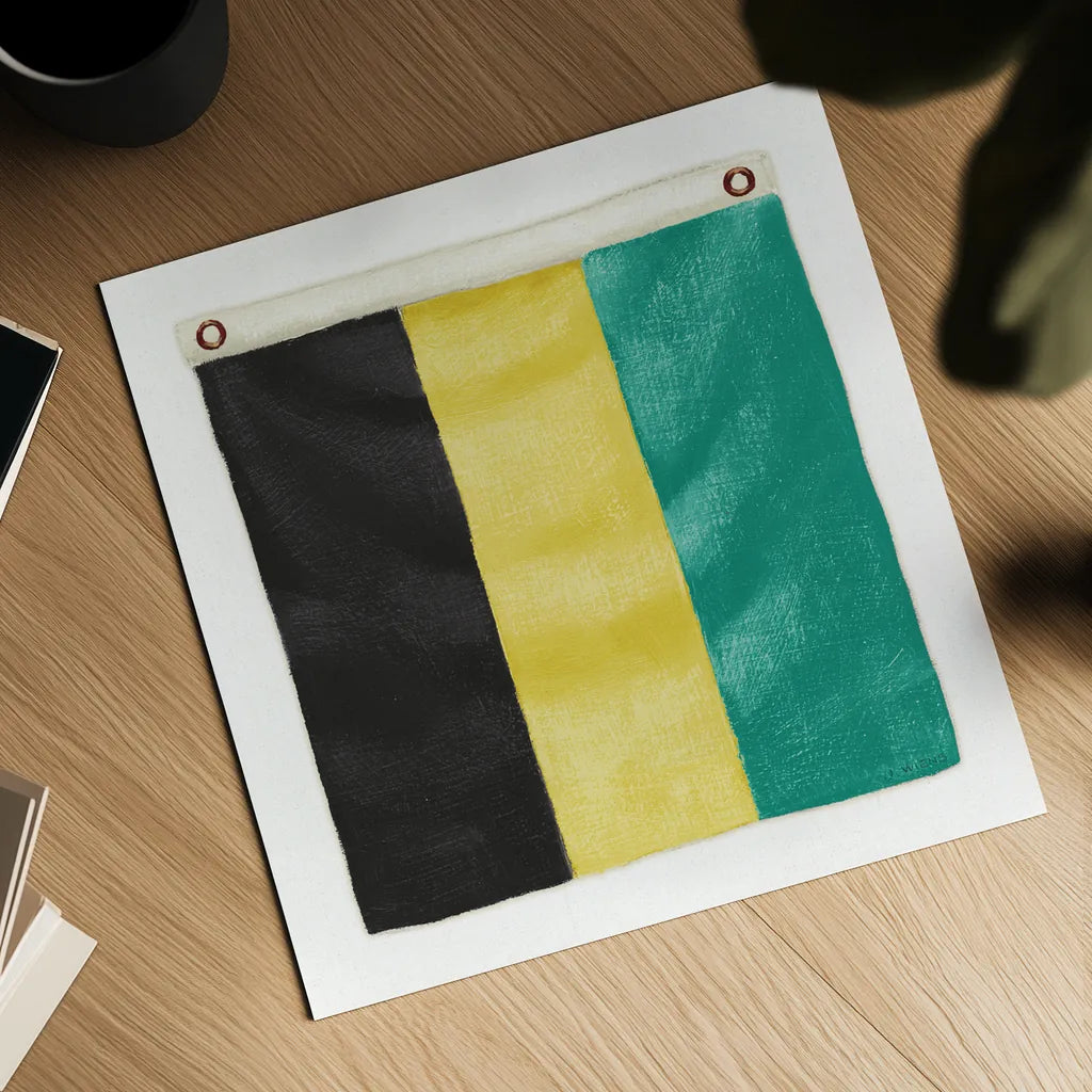 Nautique XV by James Wiens. Shown as a detailed flat fine art print, highlighting archival giclee quality. Available as an archival giclee rolled canvas, fine art paper, or poster print. SKU 51735a.