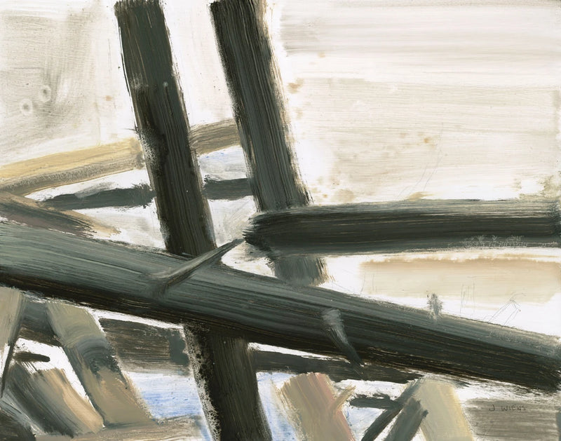 Neutral Abstract by James Wiens
