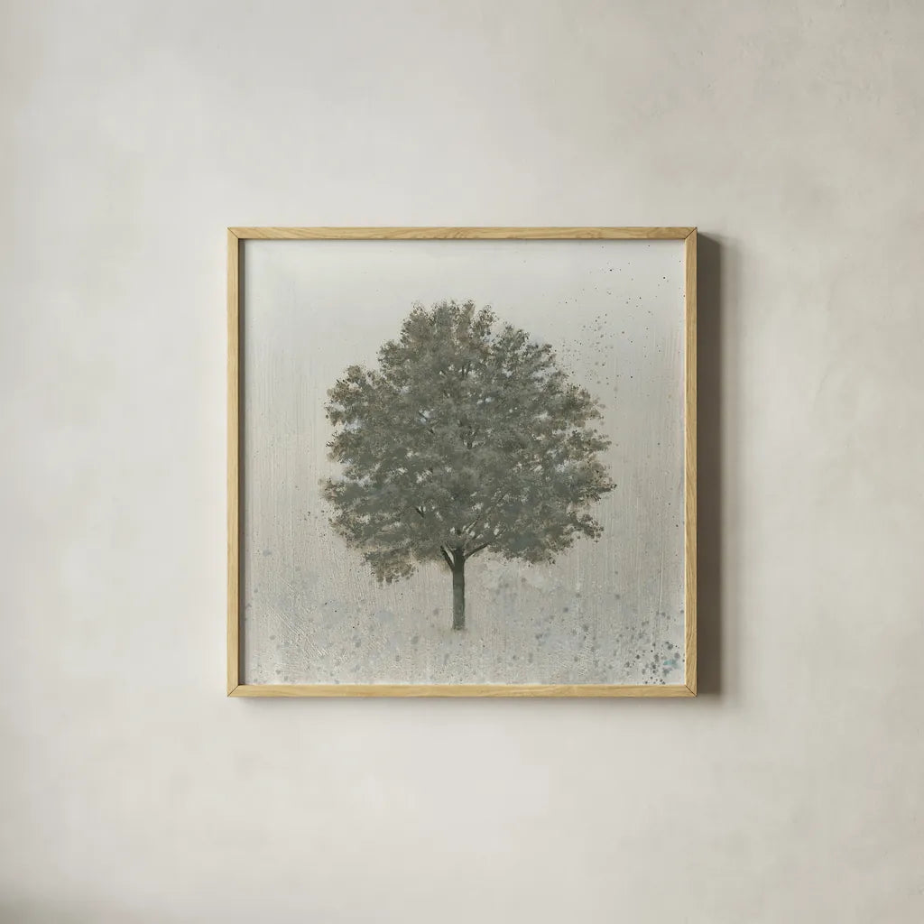 Neutrality by James Wiens. Shown in a natural wood glass frame for a timeless modern aesthetic. Available as an archival giclee rolled canvas, fine art paper, or poster print. SKU 24290a.
