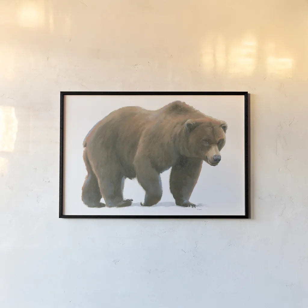 Northern Wild  I by James Wiens. shown as a paper print in a black flame. Available as a archival giclee rolled canvas, fine art paper, or poster print. SKU 66105i.