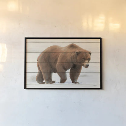 Northern Wild I on Wood by James Wiens. shown as a paper print in a black flame. Available as a archival giclee rolled canvas, fine art paper, or poster print. SKU 69068i.