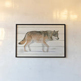 Northern Wild II on Wood by James Wiens. shown as a paper print in a black flame. Available as a archival giclee rolled canvas, fine art paper, or poster print. SKU 69069i.
