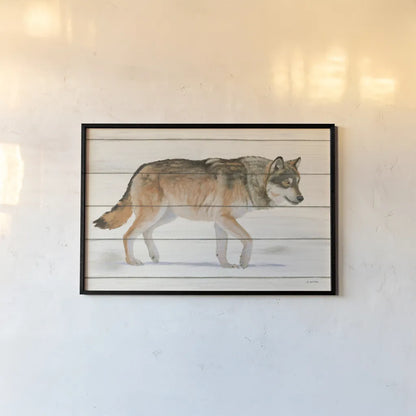 Northern Wild II on Wood by James Wiens. shown as a paper print in a black flame. Available as a archival giclee rolled canvas, fine art paper, or poster print. SKU 69069i.