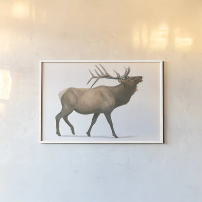 Northern Wild III by James Wiens. shown as a paper print in a white frame. Available as a archival giclee rolled canvas, fine art paper, or poster print. SKU 66107i.